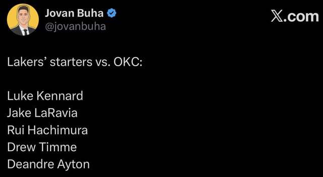 开云体育网页登录-湖人首发名单惊现5个&amp;quot;临时工&amp;quot;，哈姆看了想掀桌